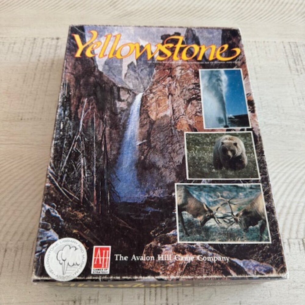 Vintage 1985 Avalon Hill Yellowstone